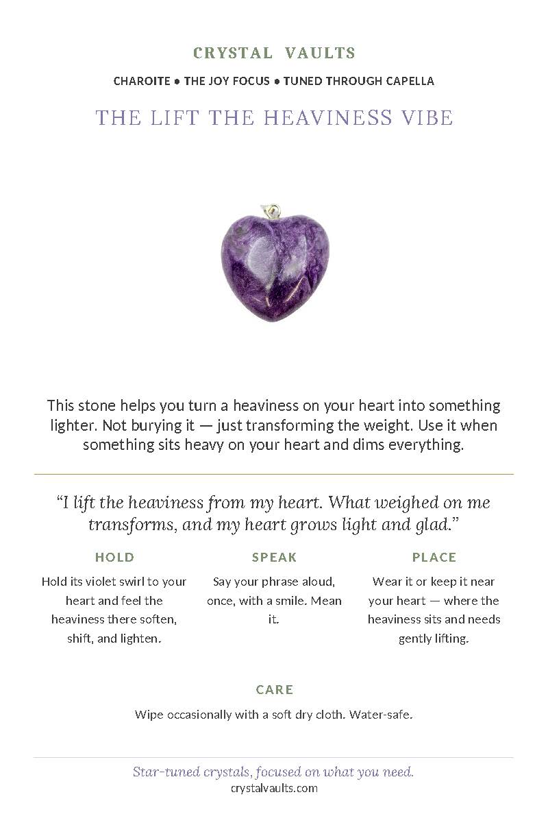 Lift the Heaviness Vibe - Image 2