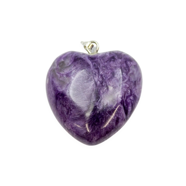 Charoite Heart Pendant - Image 3