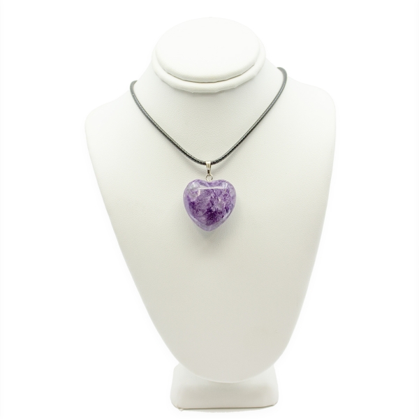 Charoite Heart Pendant - Image 2