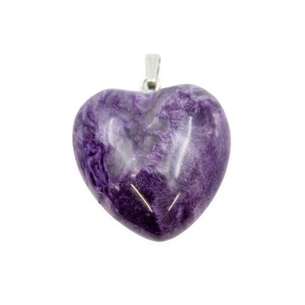 Charoite Heart Pendant - Image 4