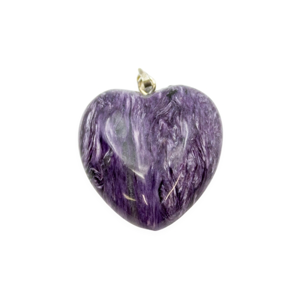 Charoite Heart Pendant - Image 3