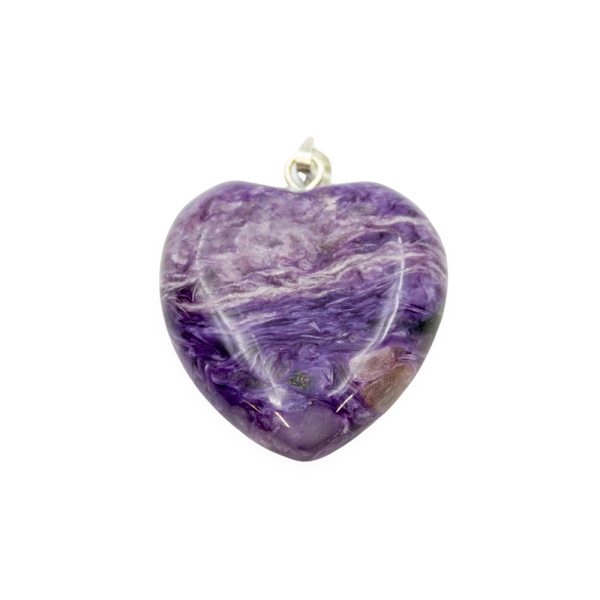 Charoite Heart Pendant - Image 4