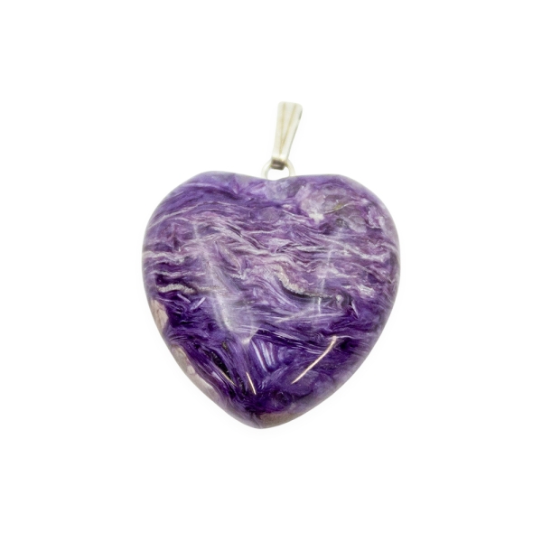 Charoite Heart Pendant - Image 2