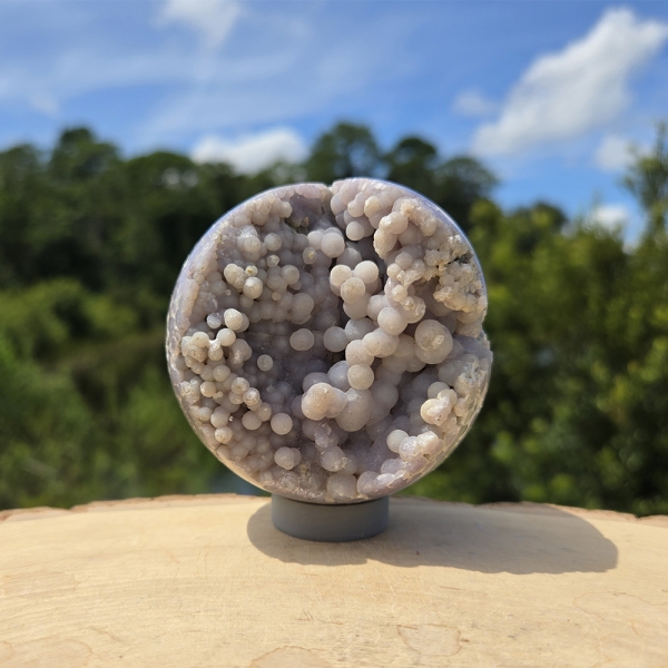 Grape Agate Sphere