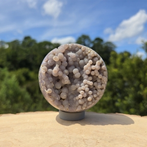 Grape Agate Sphere