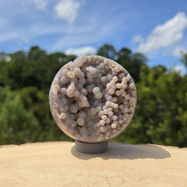 Grape Agate Sphere