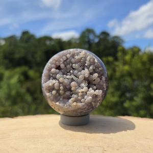 Grape Agate Sphere