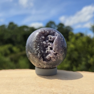 Grape Agate Sphere