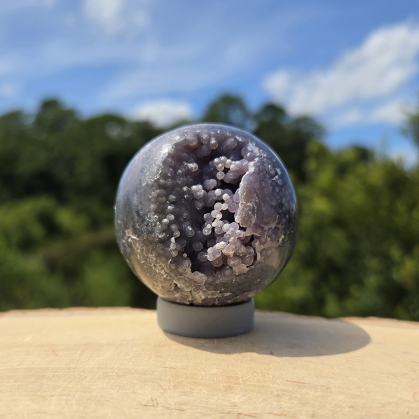 Grape Agate Sphere