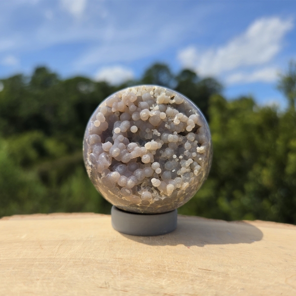 Grape Agate Sphere