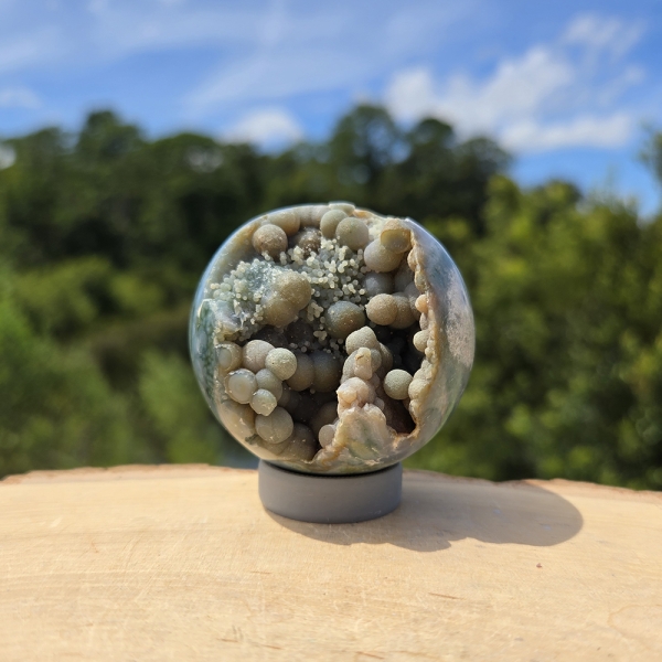Grape Agate Sphere