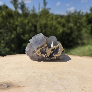Blue Gray Fluorite Specimen