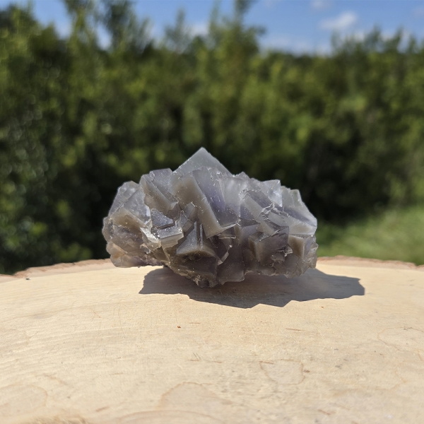 Blue Gray Fluorite Specimen