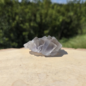 Blue Gray Fluorite Specimen