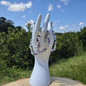 Fluorite Chip Bracelet