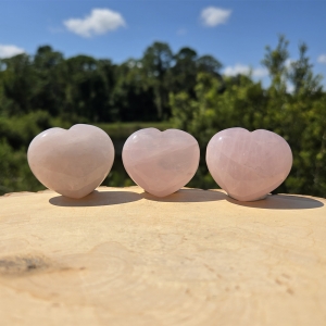 Rose Quartz Heart