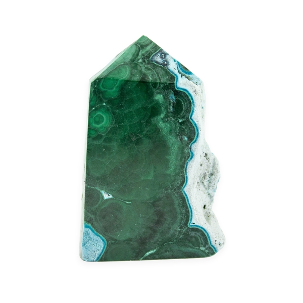Malachite Chrysocolla Tower - Image 3