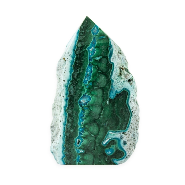 Malachite Chrysocolla Tower - Image 4