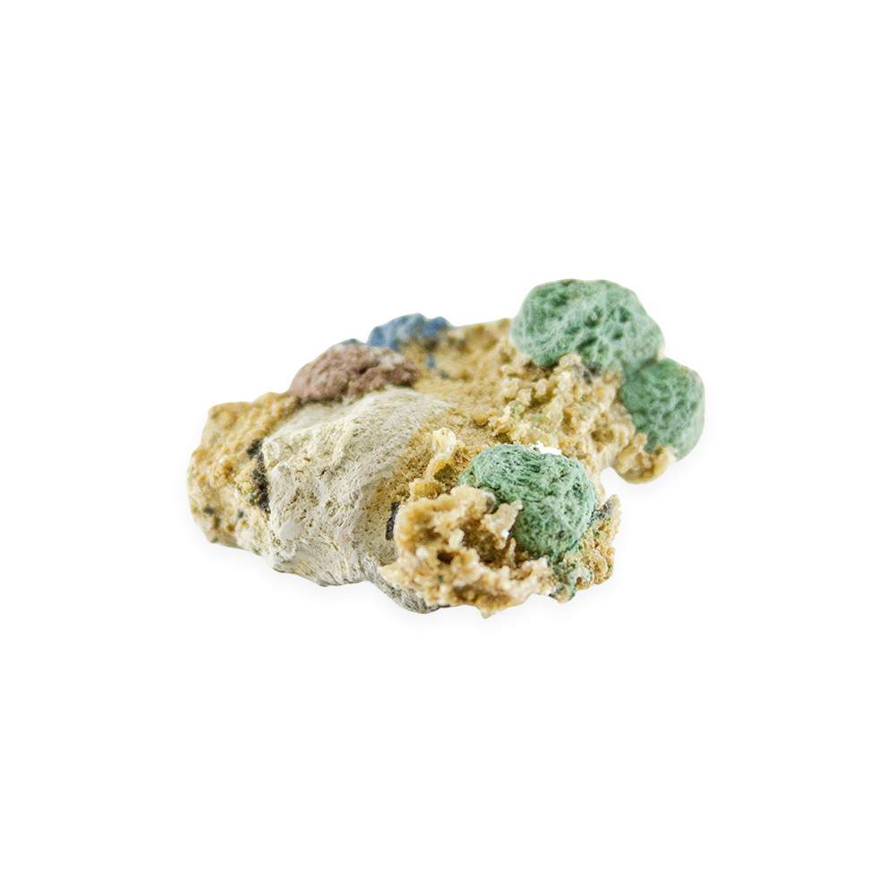 Blueberry Azurite and Malachite on Matrix - Image 3