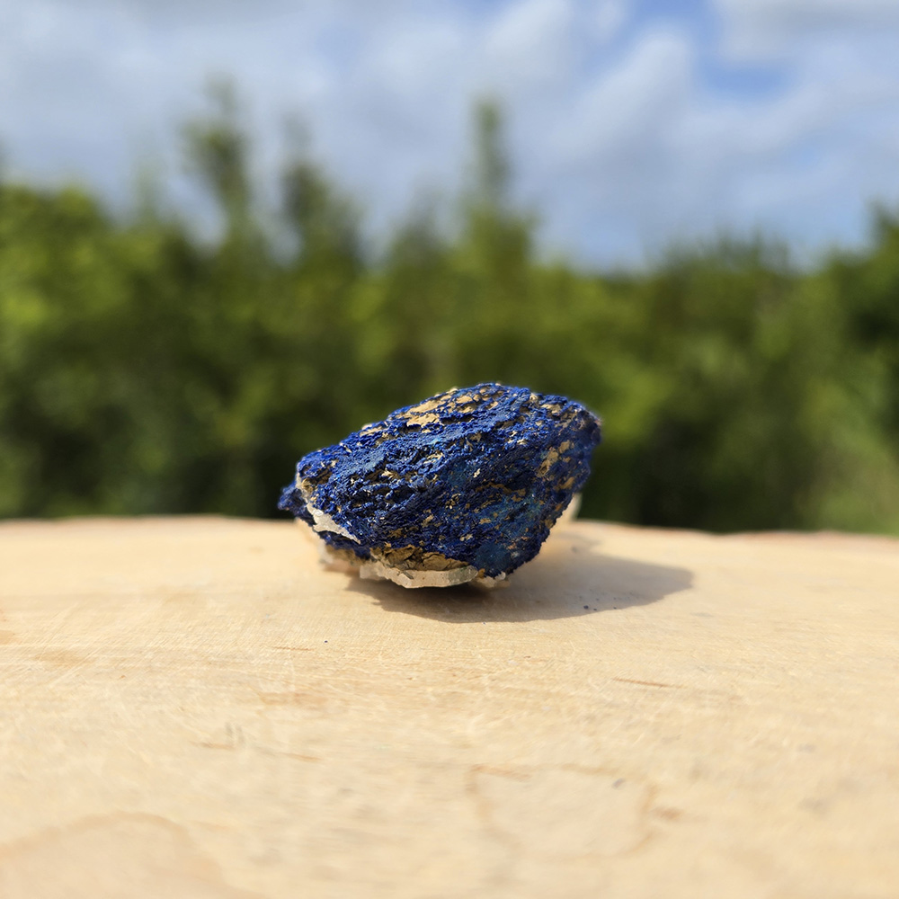 Blueberry Azurite Cluster