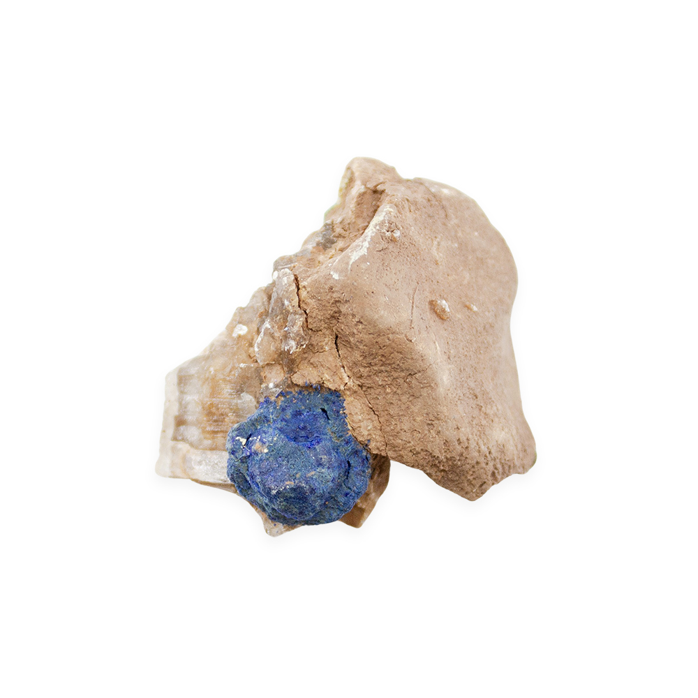 Blueberry Azurite on Matrix - Image 4