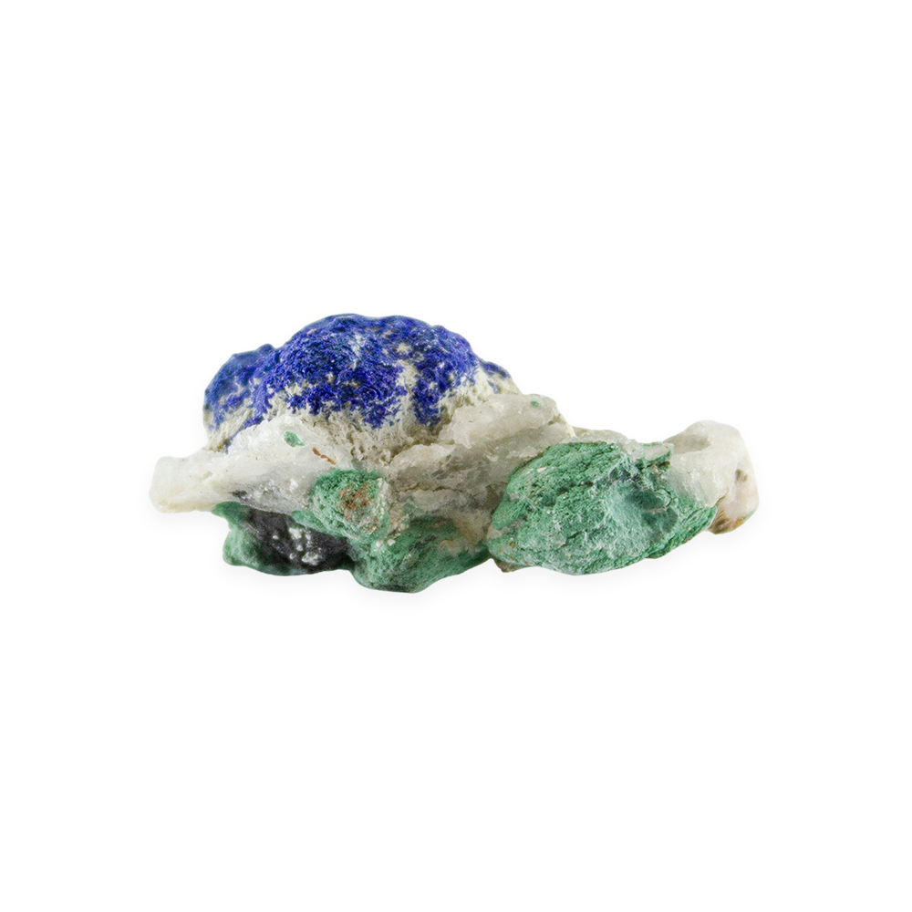 Blueberry Azurite and Malachite on Matrix - Image 3