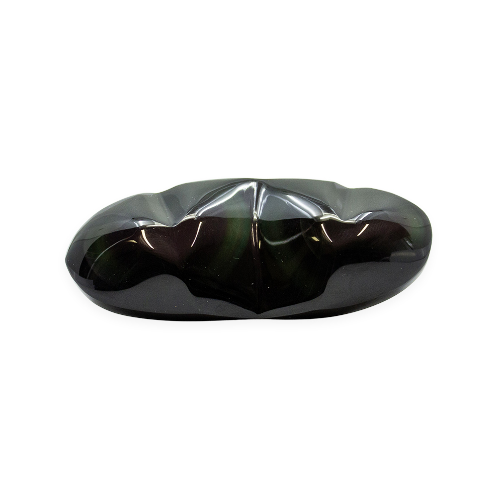 Rainbow Obsidian Double Heart - Image 3