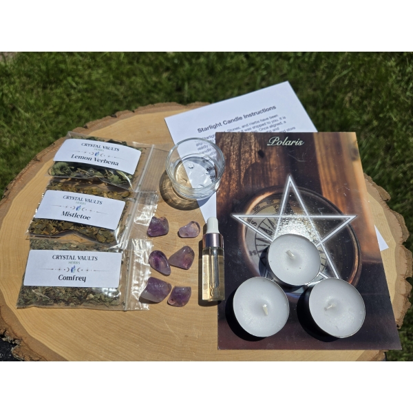 Polaris Starlight Ritual Candle Kit