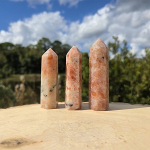 Polished Sunstone Tower