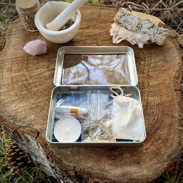 Sea of Protection Pocket Ritual Crystal Kit - Image 2