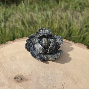 Black Pyrite Flower