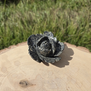 Black Pyrite Flower