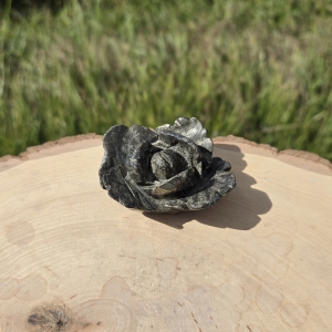 Black Pyrite Flower