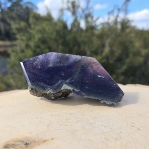Fluorite with Pyrite Freeform