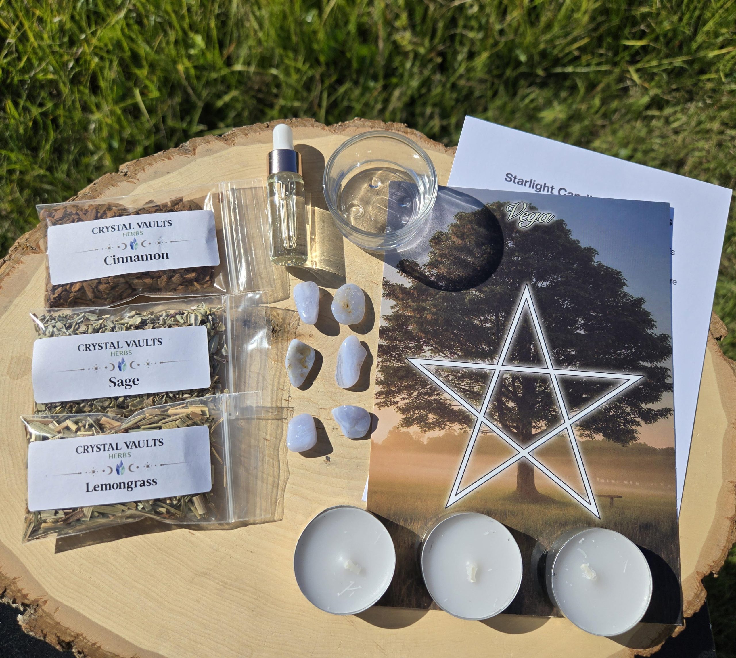Vega Starlight Ritual Candle Kit