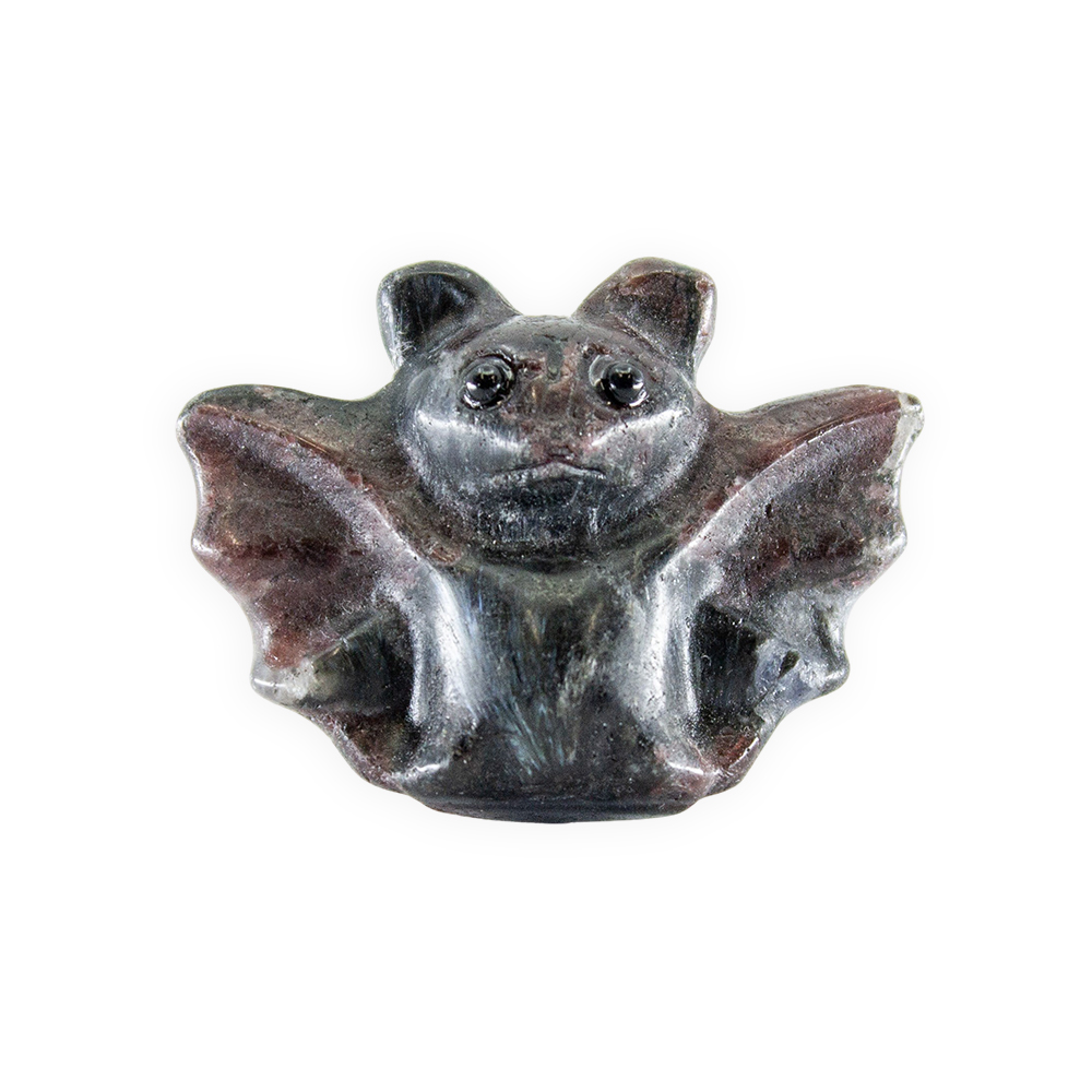 Obsidian Garnet Bat Car Vent Clip - Image 2