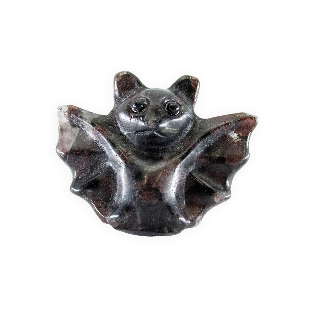 Obsidian Garnet Bat Car Vent Clip - Image 3