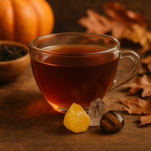 Gratitude - An Enchanted, Crystal Infused Tea of Thanksgiving