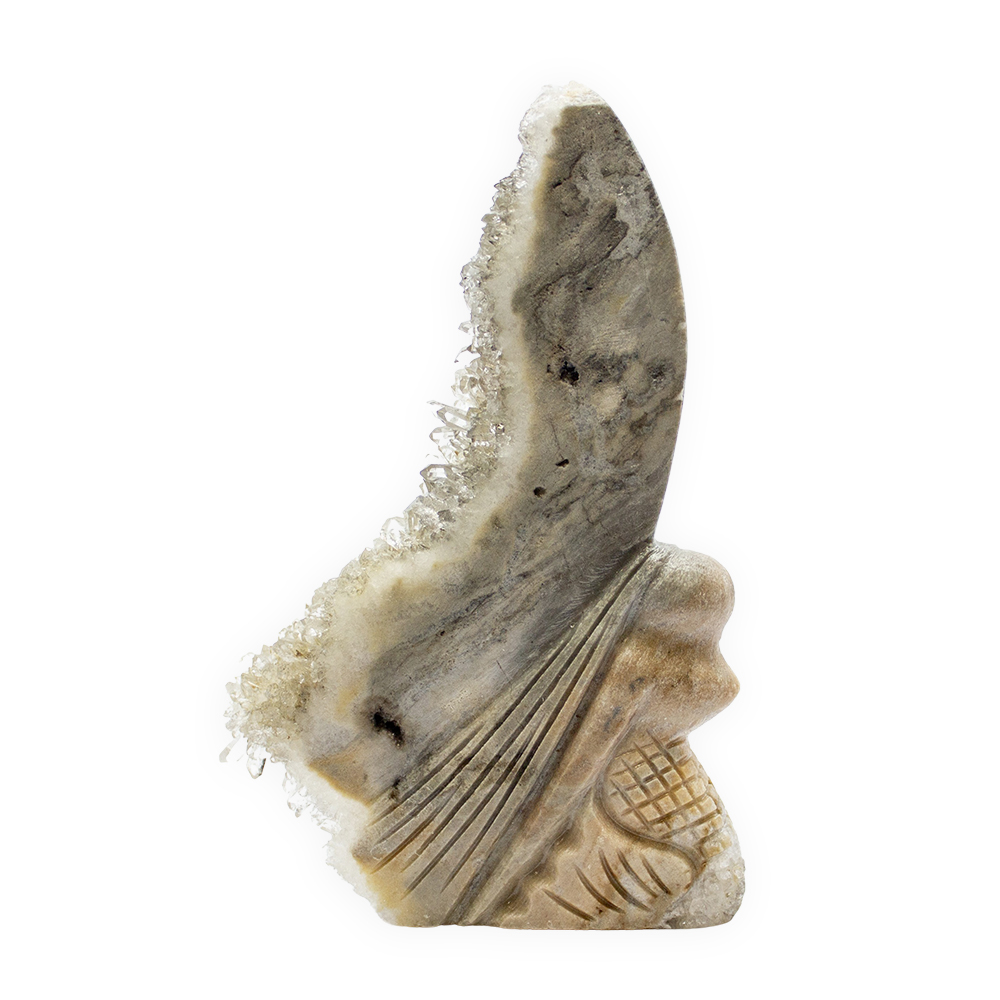 Quartz Mermaid Fairy Carving - Image 2