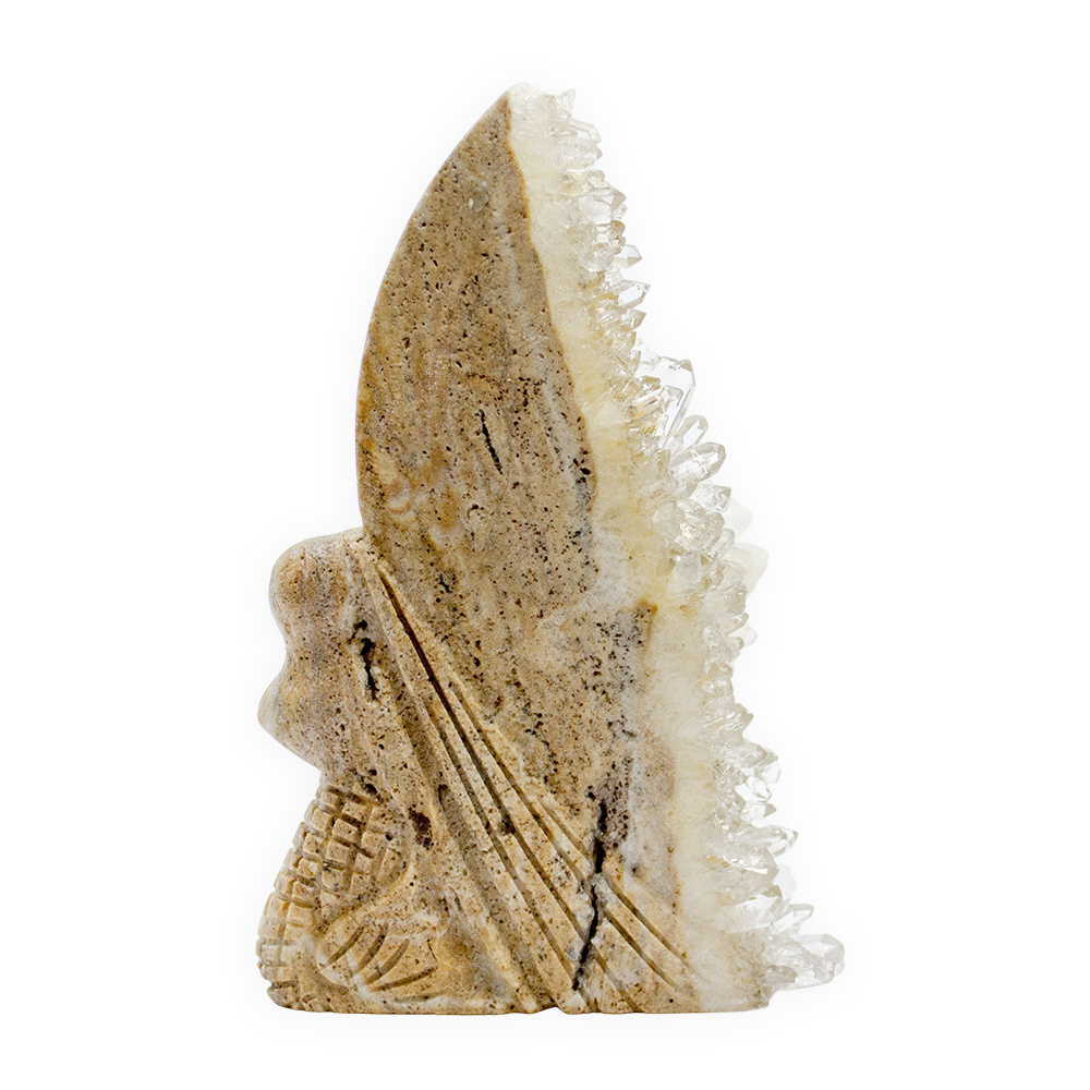 Quartz Mermaid Fairy Carving - Image 3