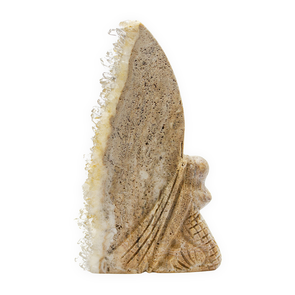 Quartz Mermaid Fairy Carving - Image 3