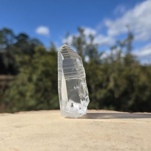 Polished Lemurian Seed Quartz Point