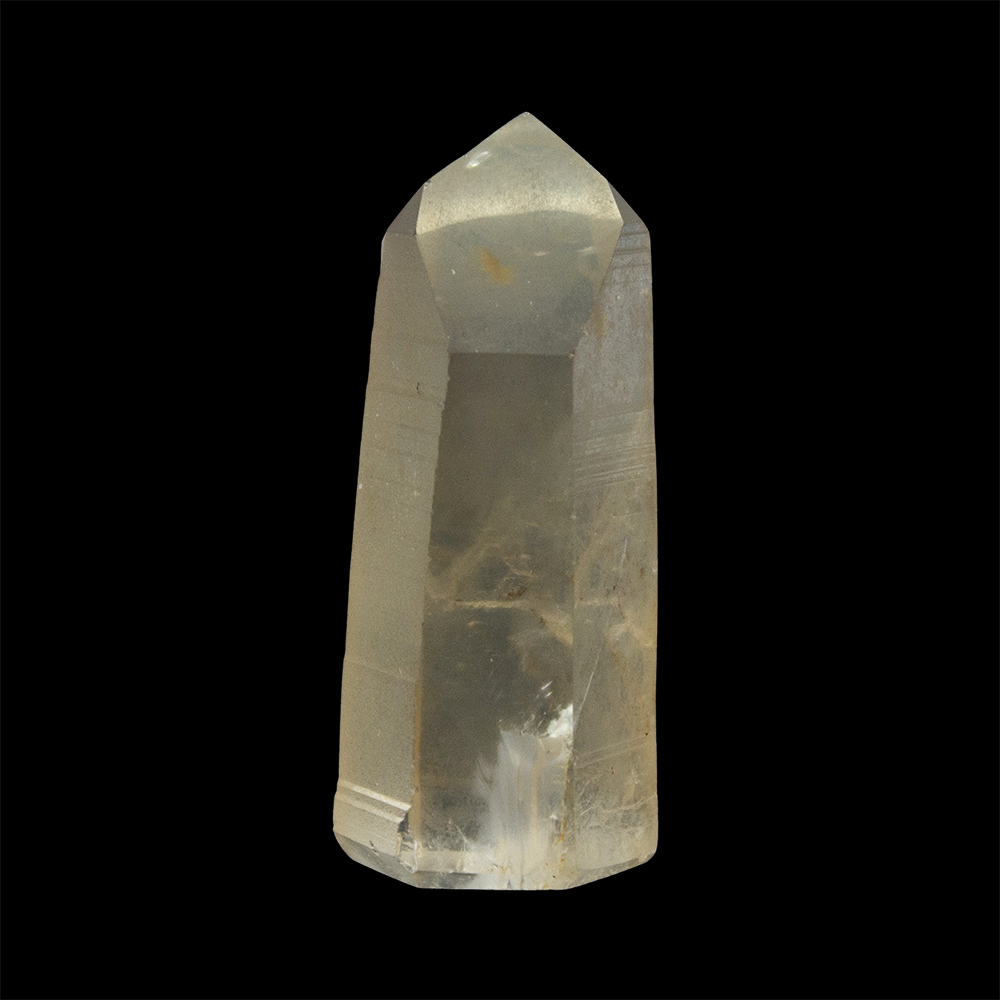 Polished Lemurian Seed Quartz Point - Image 4