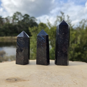 Blue Arfvedsonite Point