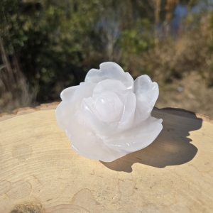 Pink Mangano Calcite Rose
