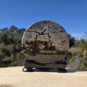 Picture Jasper Slab with Stand
