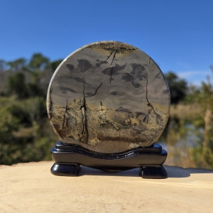 Picture Jasper Slab with Stand