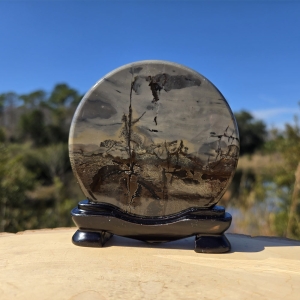 Picture Jasper Slab with Stand