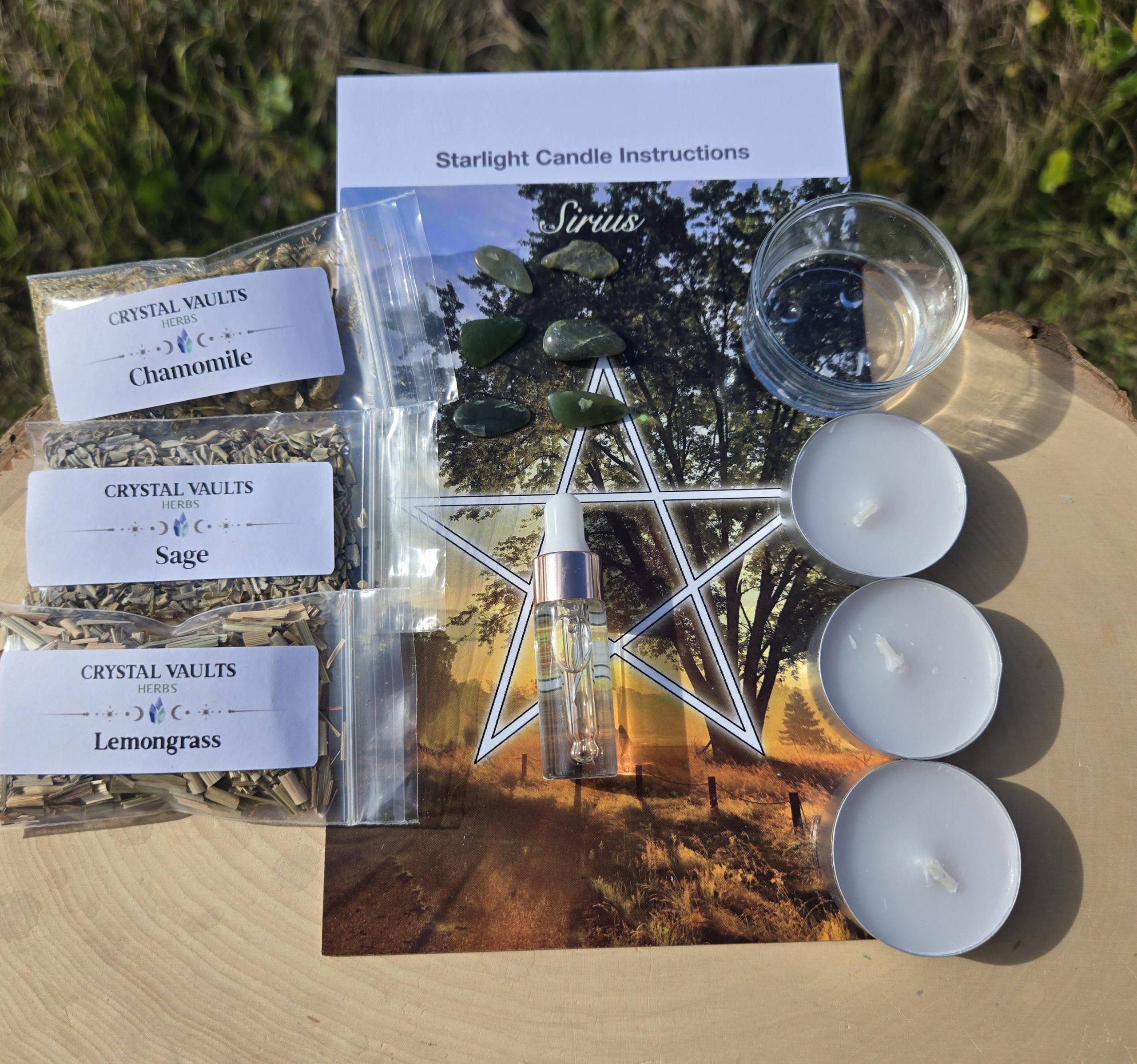 Sirius Starlight Ritual Candle Kit