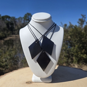 Shungite Rhombus Pendant